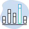 Plattformen Symbol Direkter Handel