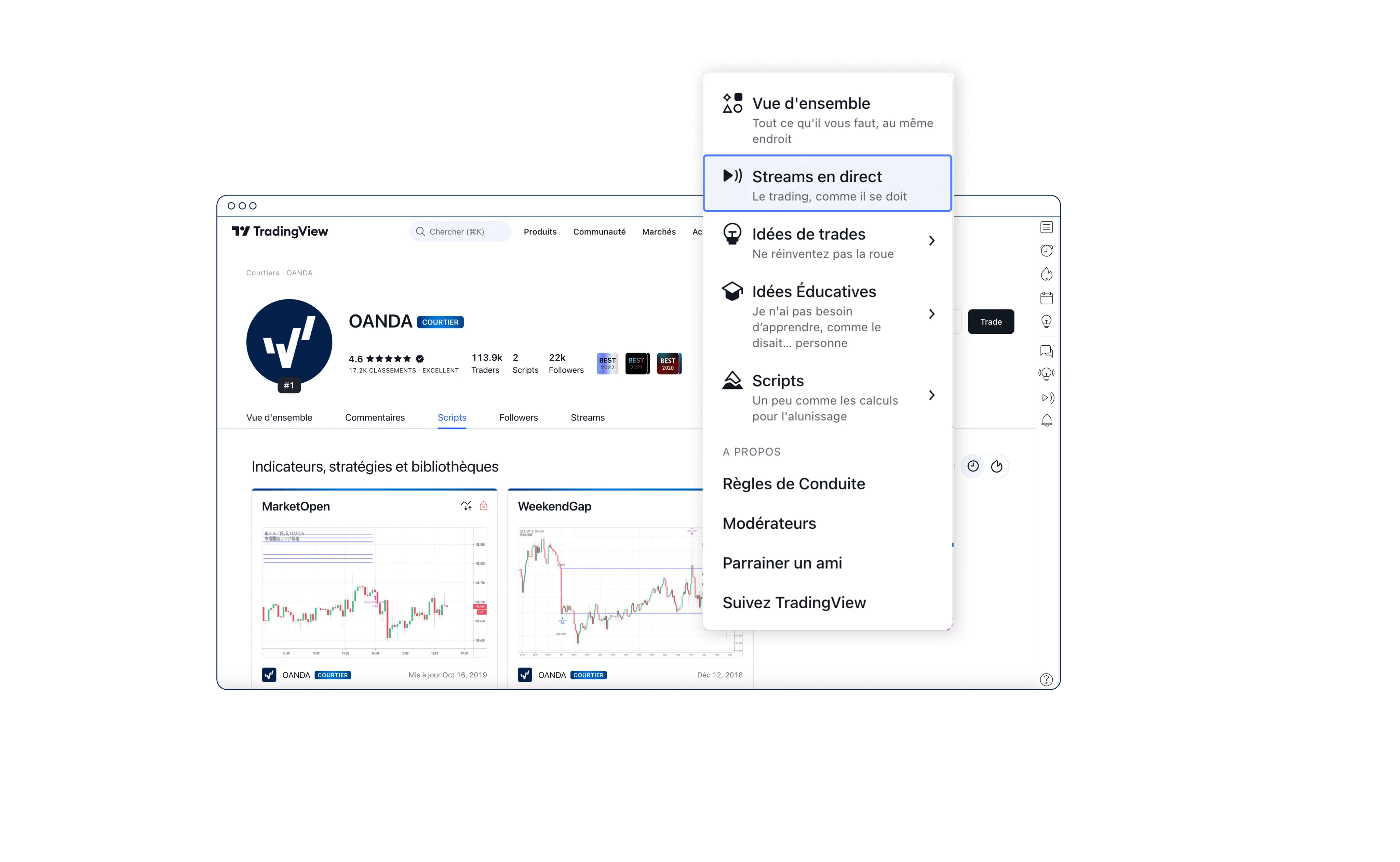 tradingview community ocan fr